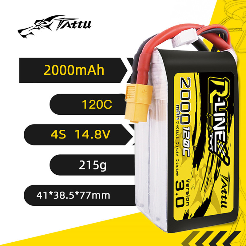 HOT TATTU R-LINE 3.0 120C 2000 - đánh giá và giá Drone Zll Rc