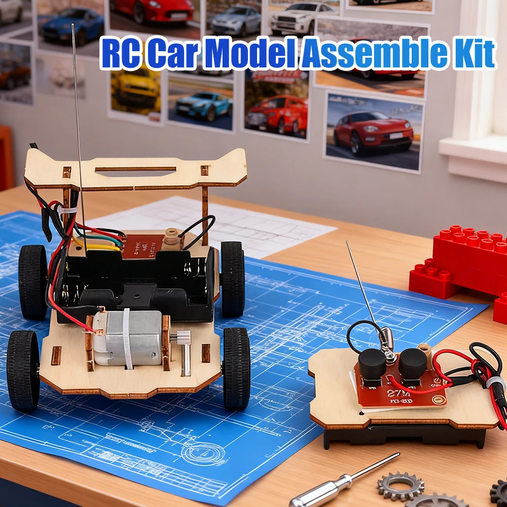 DIY RC Car Model Assemble Kit  - đánh giá và giá Drone Or Rc Car