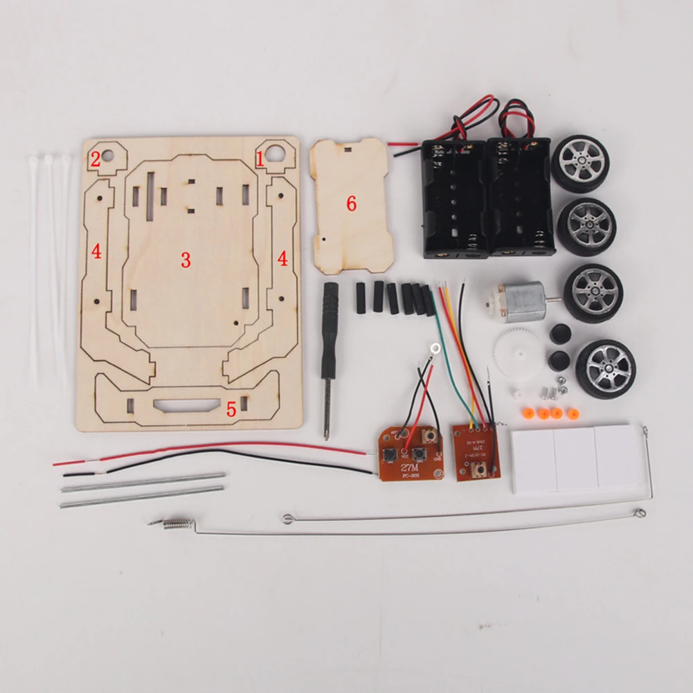 DIY RC Car Model Assemble Kit  - đánh giá và giá Drone Or Rc Car