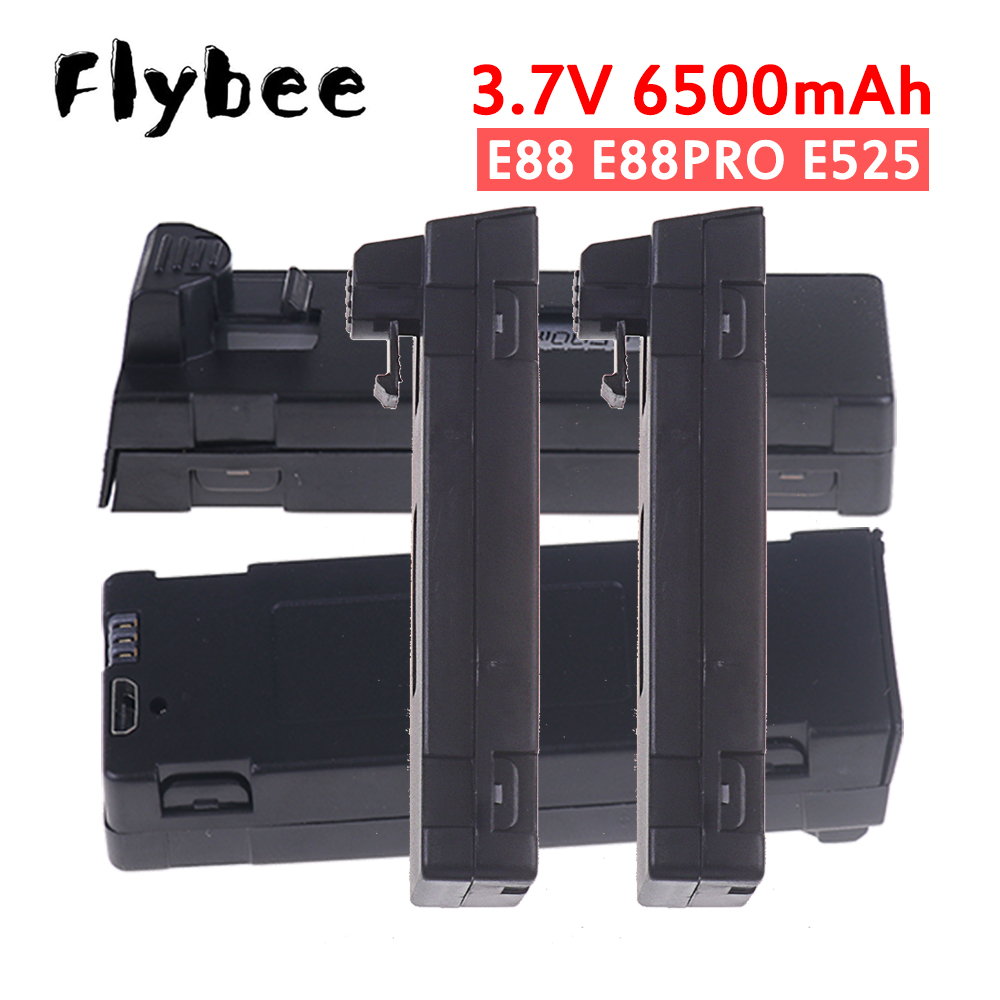 Rechargeable 3.7V 6500mAh E88P - đánh giá và giá Drone Rc E99 Pro