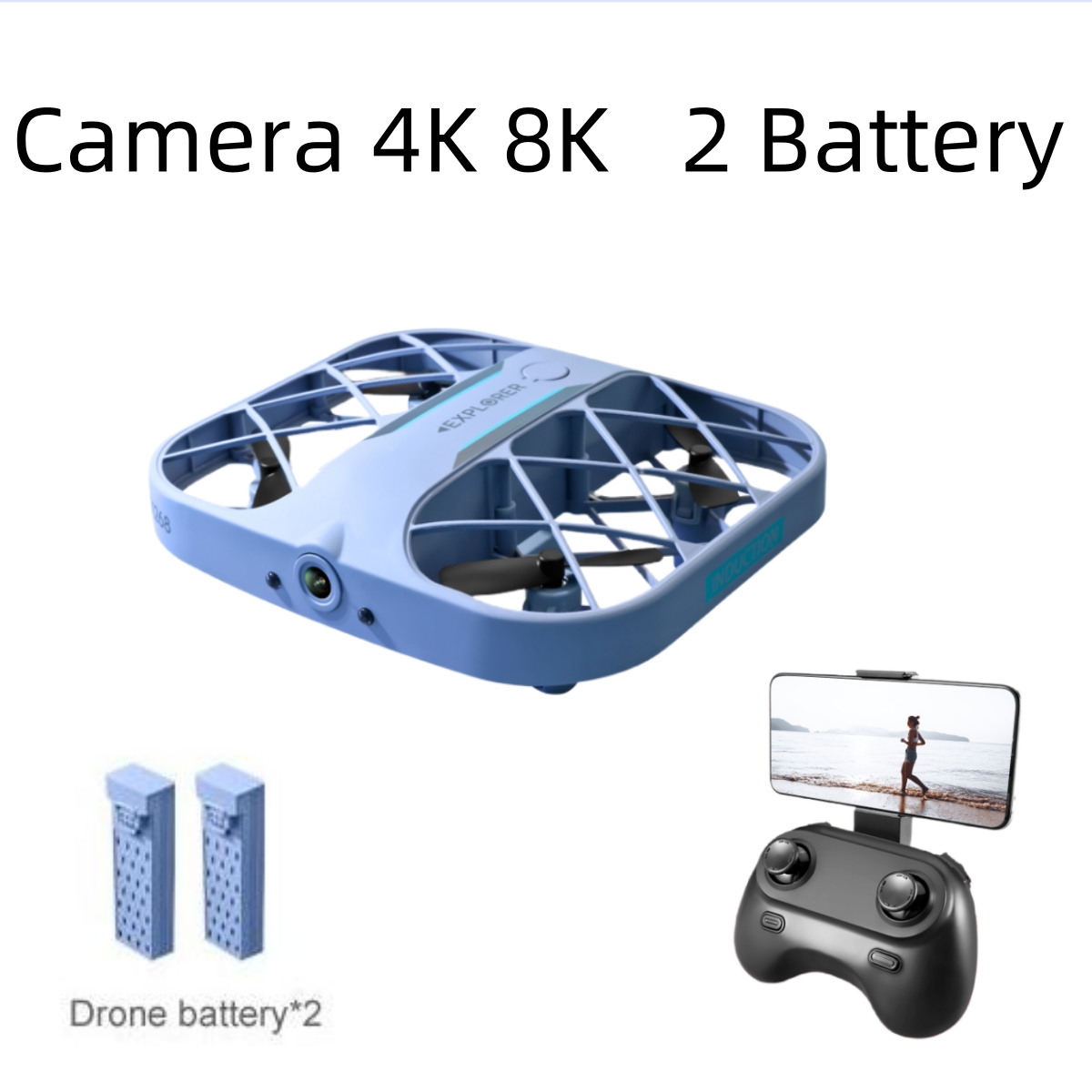 JJRC H107 FPV RC Drone with 2  - đánh giá và giá Drone App Rc Fpv