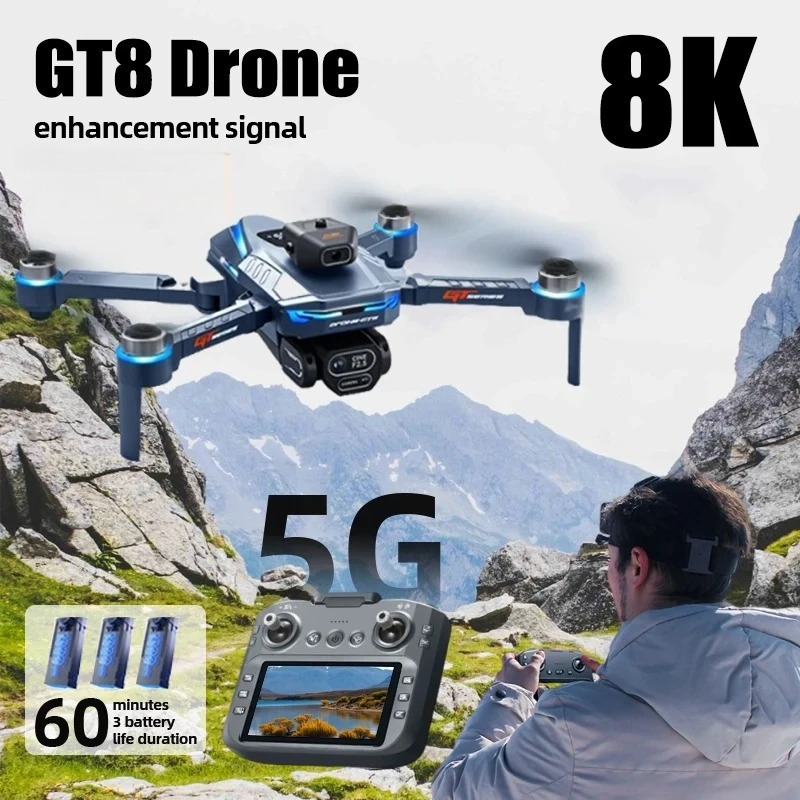Original GT8 Drone 8K Professi - đánh giá và giá Drone Gt8 Rc